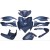 plaatwerk-kit cpl. Jog-R Blauw
